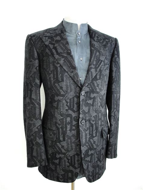 vintage versace suit|versace suits for women.